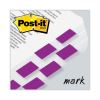Standard Page Flags in Dispenser, Purple, 50 Flags/Dispenser, 2 Dispensers/Pack2
