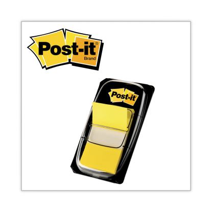 Marking Page Flags in Dispensers, Yellow, 50 Flags/Dispenser, 12 Dispensers/Box1