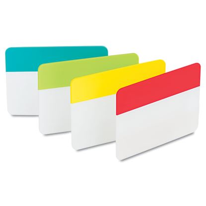 Solid Color Tabs, 1/5-Cut, Assorted Colors, 2" Wide, 24/Pack1