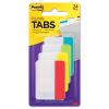Solid Color Tabs, 1/5-Cut, Assorted Colors, 2" Wide, 24/Pack2