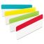 Solid Color Tabs, 1/3-Cut, Assorted Colors, 3" Wide, 24/Pack1