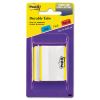 Lined Tabs, 1/5-Cut, Yellow, 2" Wide, 50/Pack2