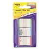 1" Lined Tabs, 1/5-Cut, Lined, Assorted Colors, 1" Wide, 66/Pack2