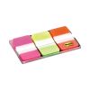 1" Tabs, 1/5-Cut Tabs, Assorted Brights, 1" Wide, 66/Pack2