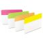 Solid Color Tabs, 1/5-Cut, Assorted Bright Colors, 2" Wide, 24/Pack1