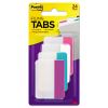 Solid Color Tabs, 1/5-Cut, Assorted Pastel Colors, 2" Wide, 24/Pack2