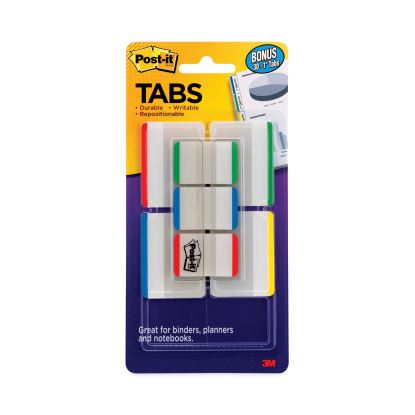 Lined Tabs Value Pack, (66) 1/5-Cut 1" Wide, (48) 1/3-Cut 2" Wide, Assorted Colors and Sizes, 114/Pack1