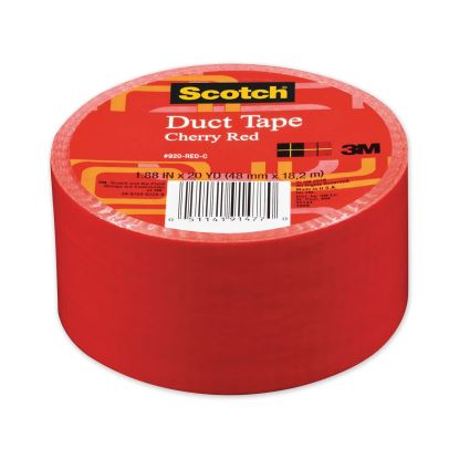 Duct Tape, 1.88" x 20 yds, Cherry Red1