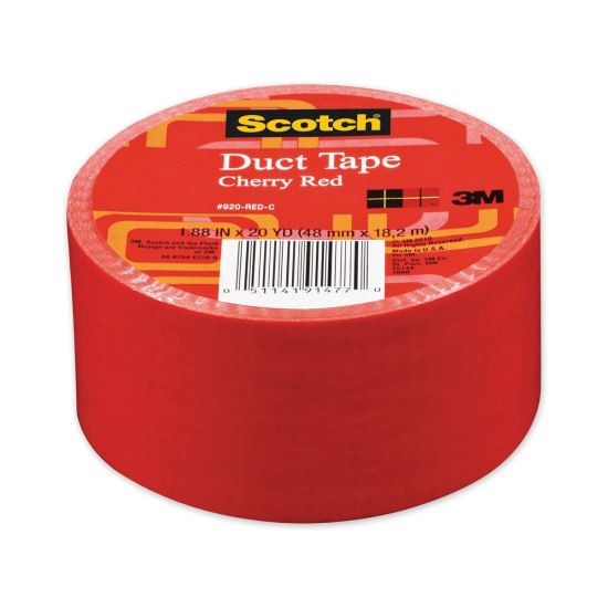 Duct Tape, 1.88" x 20 yds, Cherry Red1