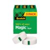 Magic Tape Refill, 1" Core, 0.75" x 83.33 ft, Clear, 3/Pack1