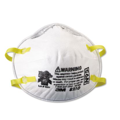 Lightweight Particulate Respirator 8210, N95, 20/Box1