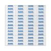 Removable Clear Mounting Squares, Holds Up to 0.33 lbs, 0.69 x 0.69, Clear, 35/Pack2