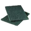 Heavy-Duty Scouring Pad 86, 6 x 9, Green, Dozen1