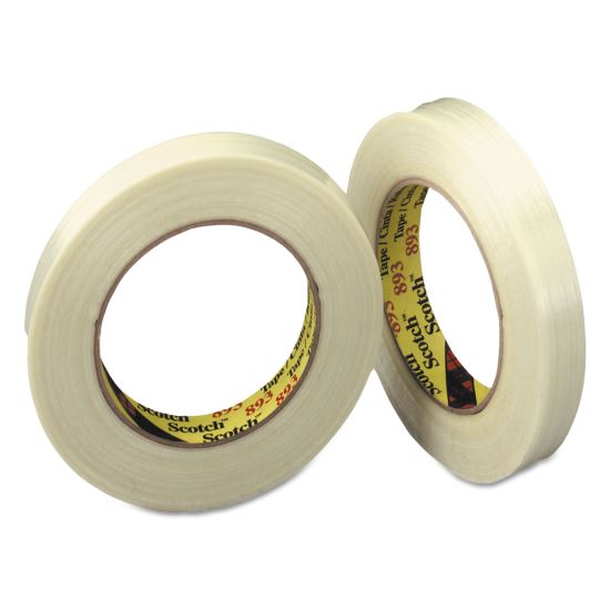 General-Purpose Glass Filament Tape, 3" Core, 24 mm x 55 m, Clear1