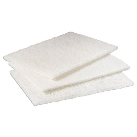 Light Duty Cleansing Pad, 6 x 9, White, 20/Pack, 3 Packs/Carton1