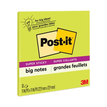Big Notes, Unruled, 30 Green 11 x 11 Sheets1