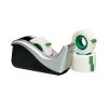 Value Desktop Tape Dispenser, Attached 1" Core, Black/Silver2