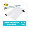 Dry Erase Surface with Adhesive Backing, 72" x 48", White1