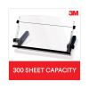 In-Line Freestanding Copyholder, 300 Sheet Capacity, Plastic, Black/Clear2