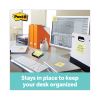 Clear Top Pop-up Note Dispenser, For 3 x 3 Pads, Black, Includes 50-Sheet Pad of Canary Yellow Pop-up Pad2