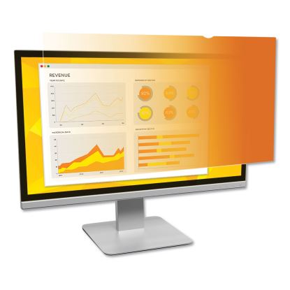 Gold Frameless Privacy Filter for 23" Widescreen Monitor, 16:9 Aspect Ratio1