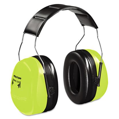 Peltor Optime 105 Hi-Viz Earmuffs, 30 dB NRR, Hi-Viz Green1