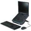 Vertical Notebook Computer Riser with Cable Management, 9" x 12" x 6.5" to 9.5", Black/Charcoal Gray, Supports 20 lbs2