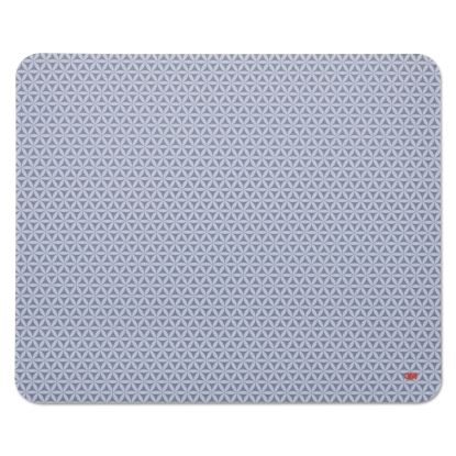 Precise Mouse Pad with Nonskid Repositionable Adhesive Back, 8.5 x 7, Bitmap Design1