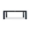 Adjustable Monitor Stand, 16" x 12" x 1.75" to 5.5", Black, Supports 20 lbs2