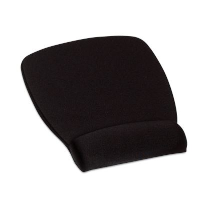 Antimicrobial Foam Mouse Pad with Wrist Rest, 8.62 x 6.75, Black1