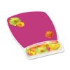 Fun Design Clear Gel Mouse Pad with Wrist Rest, 6.8 x 8.6, Daisy Design1