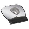 Antimicrobial Gel Large Mouse Pad with Wrist Rest, 9.25 x 8.75, Black2