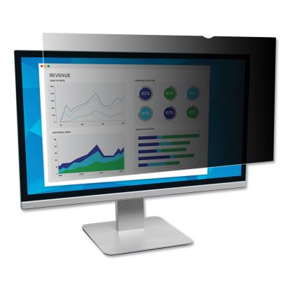 Frameless Blackout Privacy Filter for 19.5" Widescreen Monitor, 16:9 Aspect Ratio1