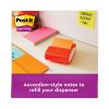 Pop-up 3 x 3 Note Refill, 3" x 3", Energy Boost Collection Colors, 90 Sheets/Pad, 18 Pads/Pack2
