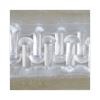 Extreme Fasteners, 1" x 10 ft, Clear, 2/Pack2
