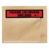 Top Print Self-Adhesive Packing List Envelope, Top-Print Front: Packing List/Invoice Enclosed, 4.5 x 5.5, Clear, 1,000/Box2