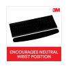 Antimicrobial Foam Keyboard Wrist Rest, 18 x 2.75, Black2