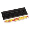 Fun Design Clear Gel Keyboard Wrist Rest, 18 x 2.75, Daisy Design2