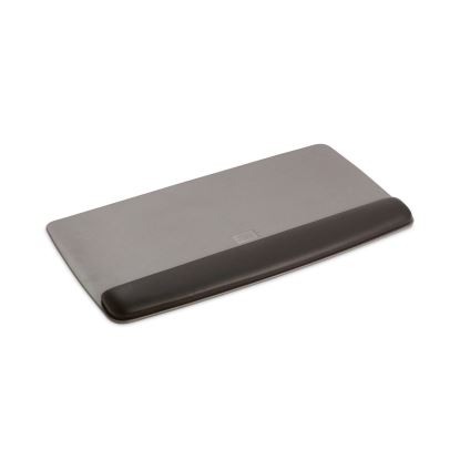 Antimicrobial Gel Keyboard Wrist Rest Platform, 19.6 x 10.6, Black/Gray/Silver1