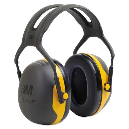 PELTOR X2 Earmuffs, 24 dB NRR, Yellow/Black1