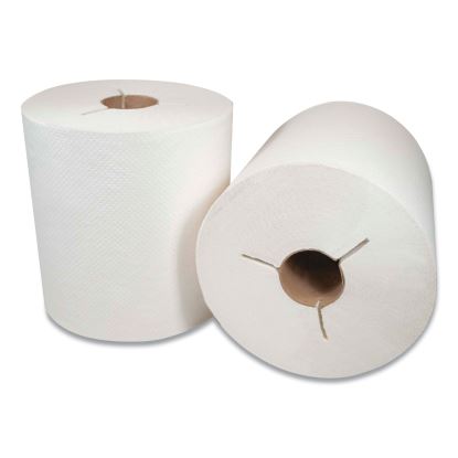 Morsoft Controlled Towels, Y-Notch, 8" x 800 ft, White, 6/Carton1