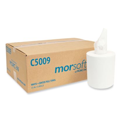 Morsoft Center-Pull Roll Towels, 2-Ply, 6.9" dia, 500 Sheets/Roll, 6 Rolls/Carton1
