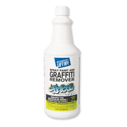 4 Spray Paint Graffiti Remover, 32oz, Bottle, 6/Carton1