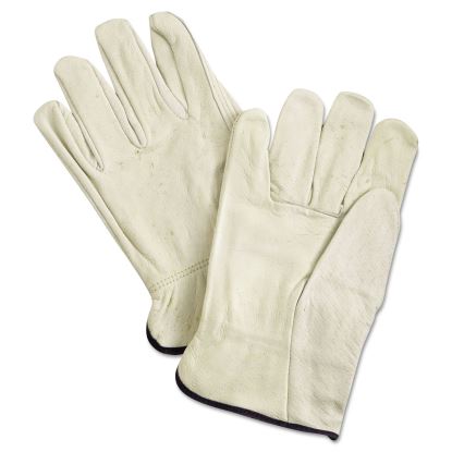 Unlined Pigskin Driver Gloves, Cream, X-Large, 12 Pair1