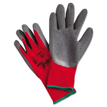Ninja Flex Latex-Coated-Palm Gloves, Nylon Shell, X-Large, Red/Gray1