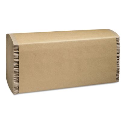 100% Recycled Folded Paper Towels, Multi-Fold, 9.5 x 9.25, Natural, 250/Pack, 16 Packs/Carton1