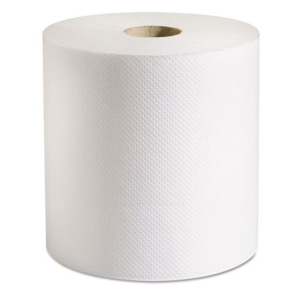 100% Recycled Hardwound Roll Paper Towels, 7.88 x 800 ft, White, 6 Rolls/Carton1