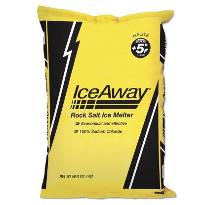 Rock Salt, 50 lb Bag, 49/Pallet1