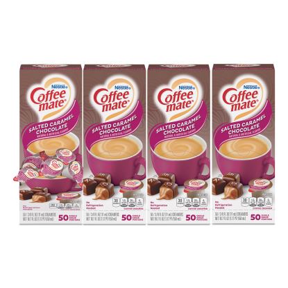 Liquid Coffee Creamer, Italian Sweet Creme, 0.38 oz Mini Cups, 50/Box, 4 Boxes/Carton, 200 Total/Carton1