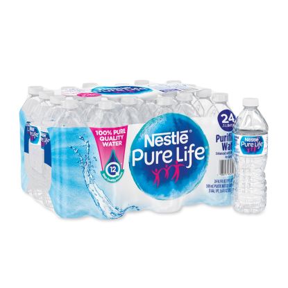 Pure Life Purified Water, 0.5 liter Bottles, 24/Carton, 78 Cartons/Pallet1